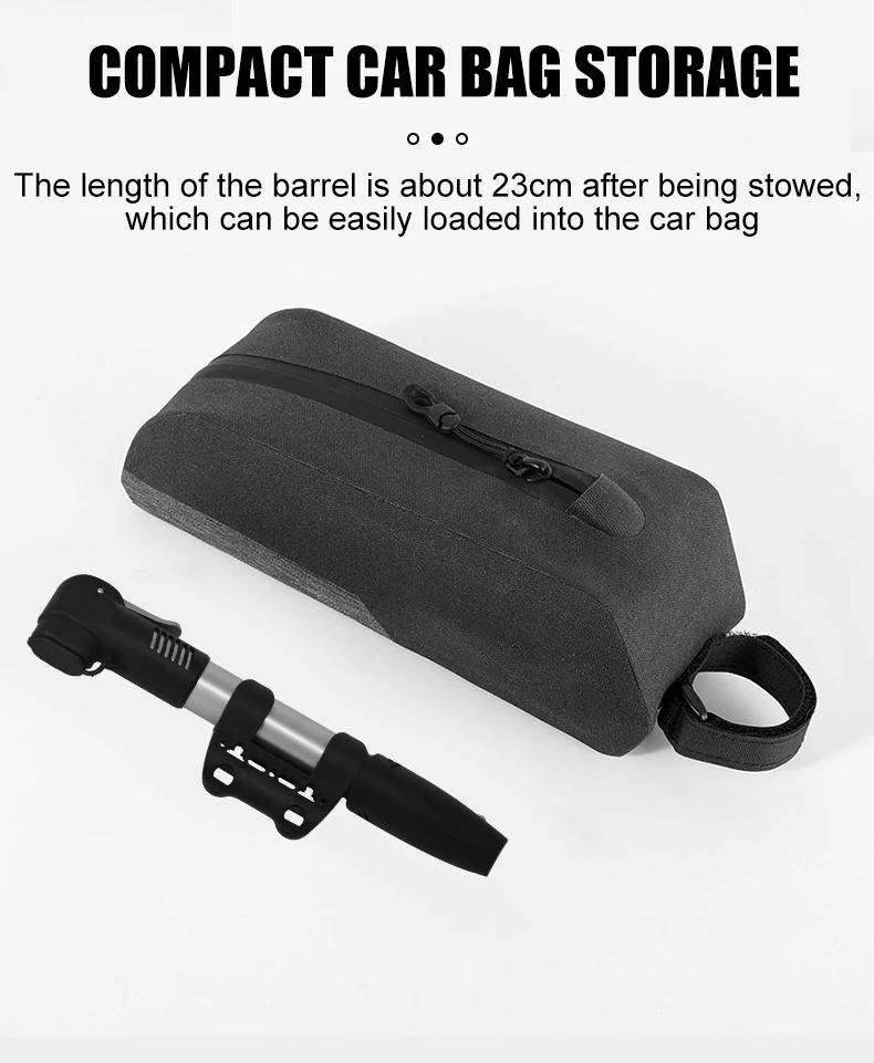 Rallex Bike Pump Air Glide Tire Portable Road Mtb Floor Bicycle Pumps