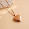 Scatola dell'amore in oro rosa-28x29mm