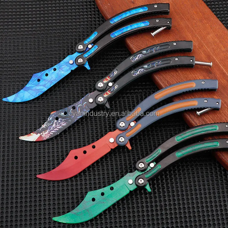 CSGO Balisong Butterfly Training Knife High Quality Practice