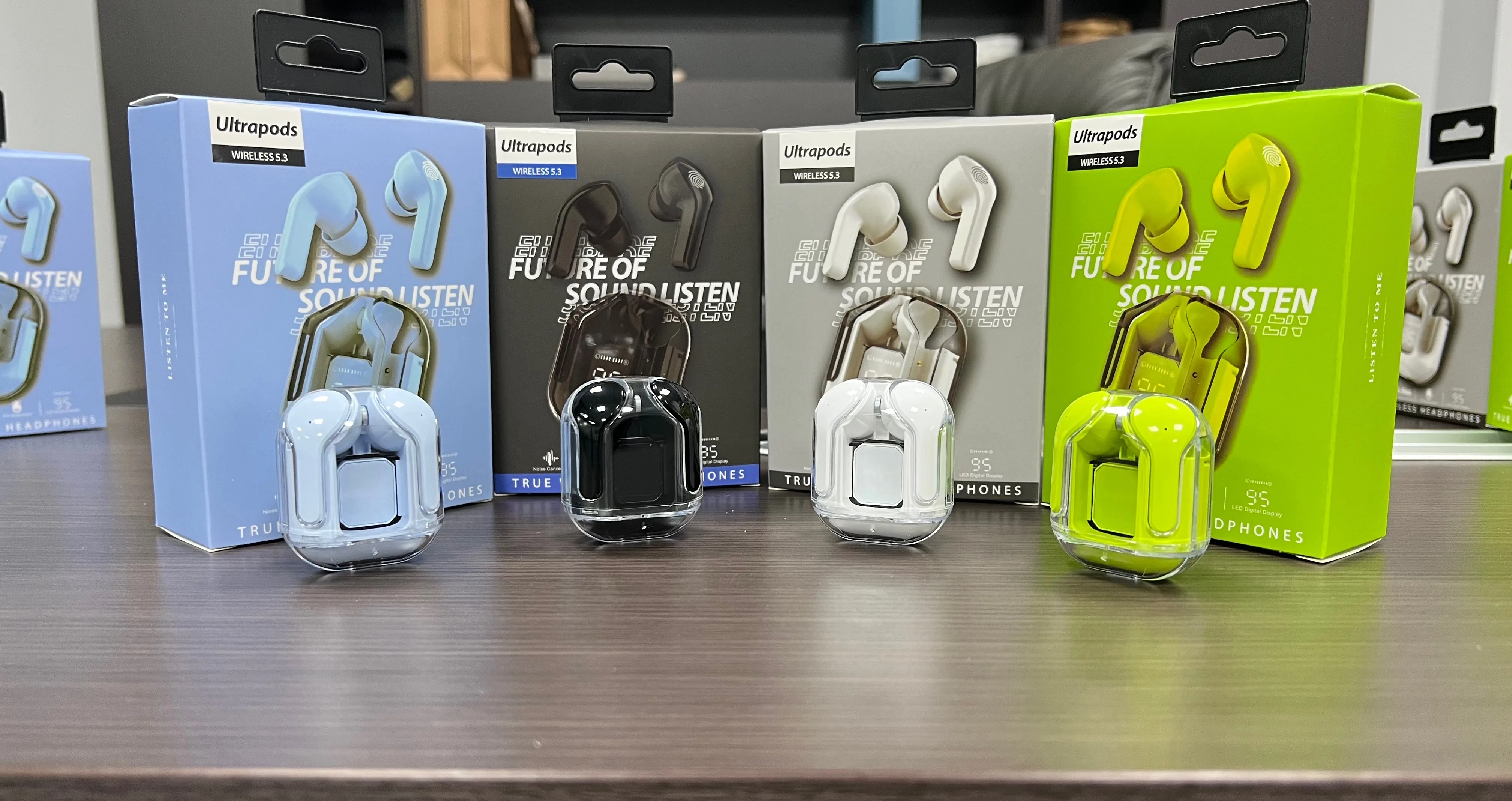F9 Wireless Earbuds In Earbuds Bt V5.0 Earbudsphones Active Noise ...
