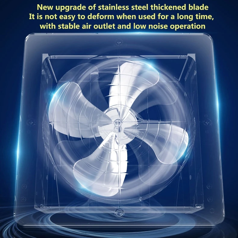 QUSIBA Ventilator Ersatz - 6/8/10/12 Zoll Weiß Für Badezimmer & Haushalt