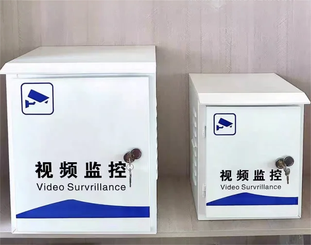 Customized weak current wiring box, outdoor rainproof monitoring equipment box, and exchange distribution box