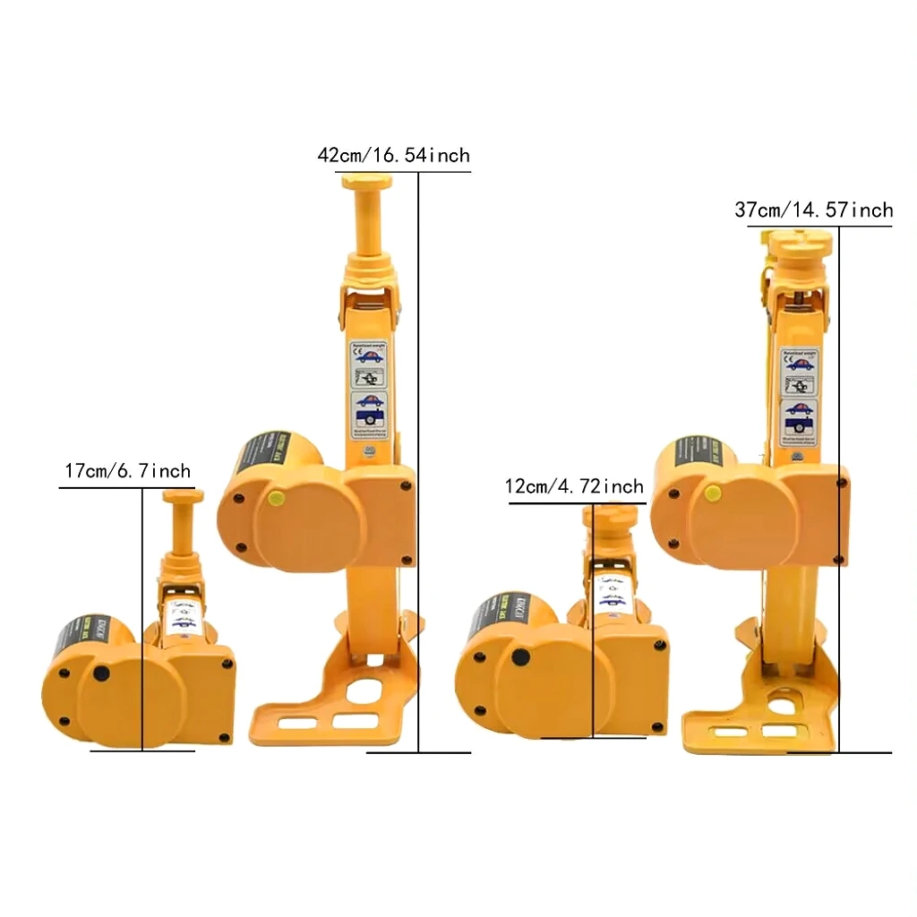 High Quality 3 In 1 3 Ton Car Electric Hydraulic Jack Set With Impact
