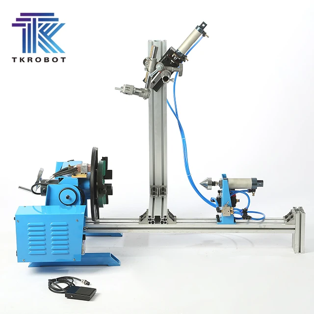 TKweld Custom Portable Automatic Rotary Welding Positioner CE Certified for Construction Industries Core Motor Bearing