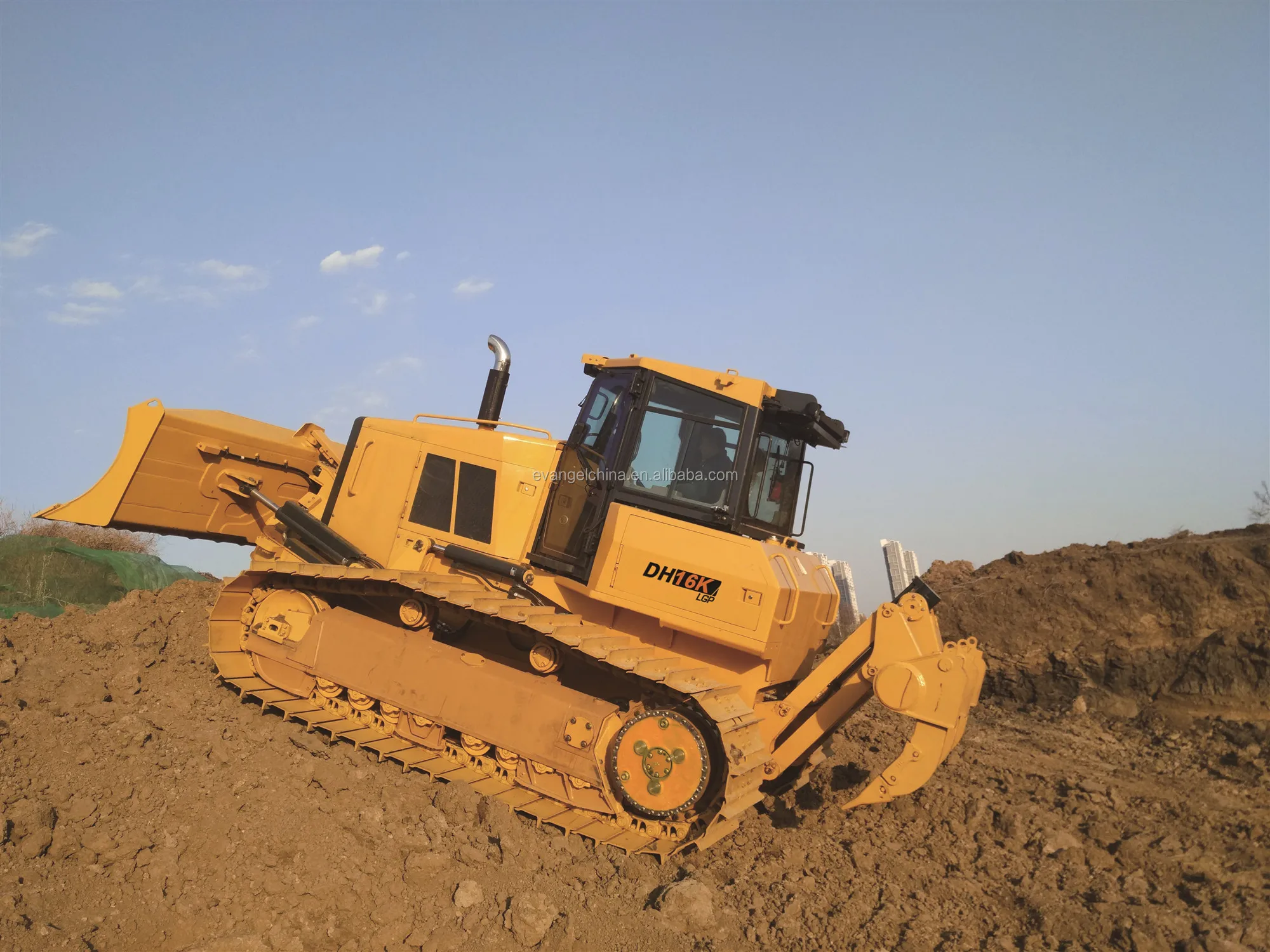 SHANTUI DH10-B2 Hydrostatic Crawler Dozer with 2.32cbm Power Angle Tilt Blade