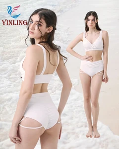 Sexy Fitness Yoga Drawstring Pole Sports Shorts Set for Women's Summer High Waist Lifting Hips Hot Pants Pole Dance Wear