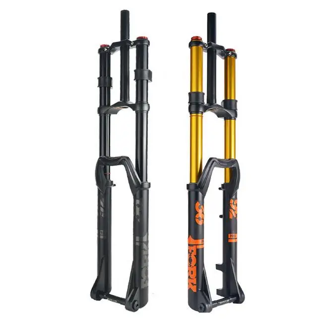 Down Hill 27.6 29 Inch 200mm Travel 20*110mm Through Hub Mountain Bike Double Crown air Fork