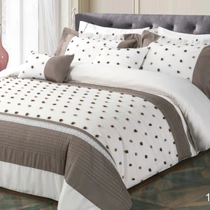 Factory Selling Cheap Price Polyester Modern Home Set Bed Bedding Skirt Cover