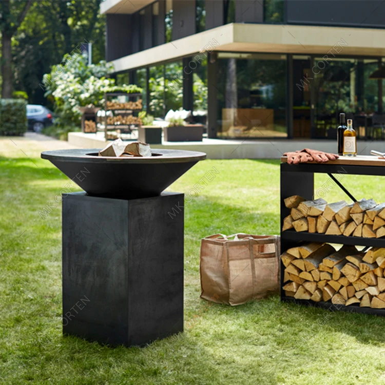 Shop OFYR Grill Classic Corten 100 Storage with Accessories at Weston Table