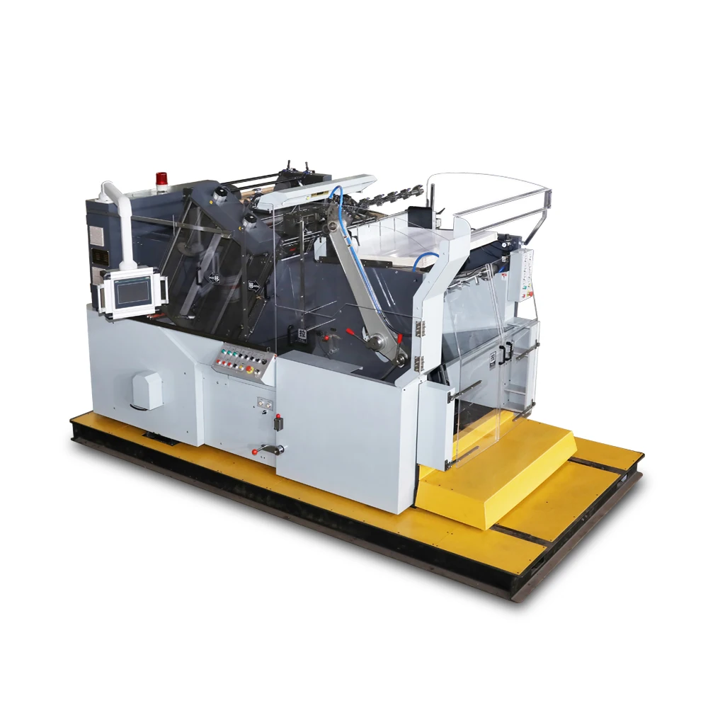 Mstl 930 Automatic Paper Die Cutting And Foil Stamping Machine How Hot