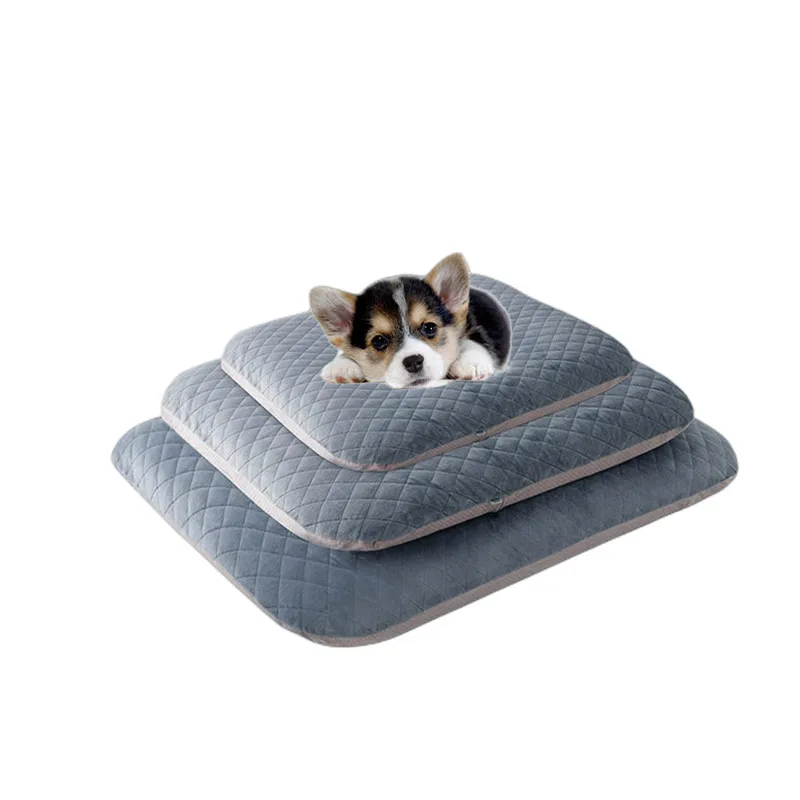 2024 Dog products faux fur eco friendly camas para perros luxurious calming waterproof outdoor cat pet dogs bed mats & pads