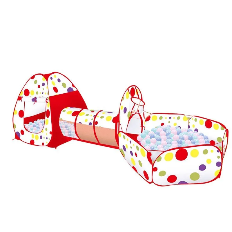 Filets Jouet Pliables 3 En 1 Pour Bebe Confortables Avec Tunnel Et Piscine A Boules Combinaison De Vendus Pour Enfants 39 4x110x39 4 Cm Buy Tente De Jouet D Enfants Jouet De Tente Jouet De Maison De Tente Product On