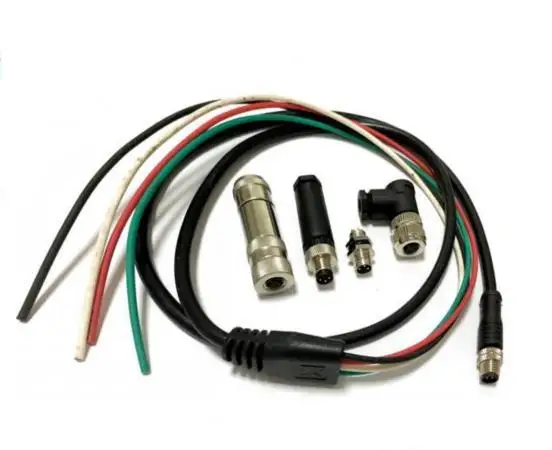 M8 Circle Connector With Usb M8 3 Pin Female Connector	can Bus M8 Connector Cable