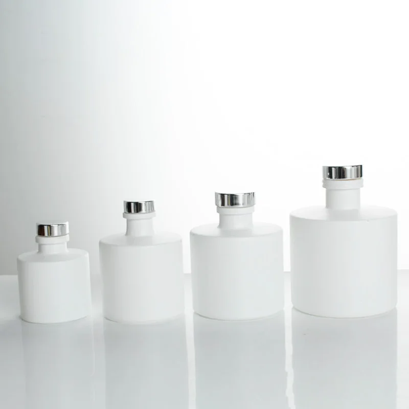 Clear Glass RoundReed Diffuser Bottle New Fashion 50ml 100ml 150ml 230ml With Box Luxury Decoration