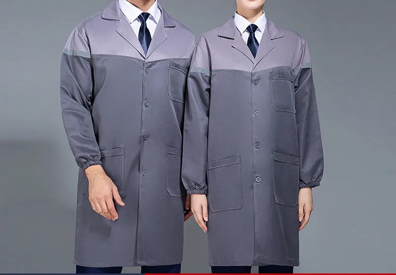 Wholesale High Quality Dustproof Clothing Warehouse Work Overcoat workwear Sales Promotion Staff And