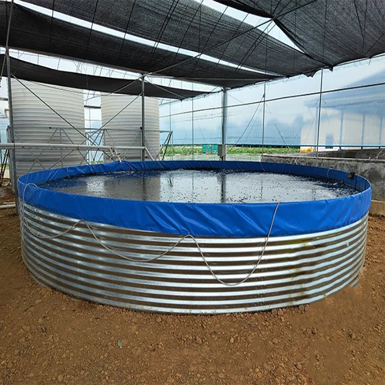 SDM 40000 Liter Round Tarpaulin Canvas Farming Fish tank Aquaculture