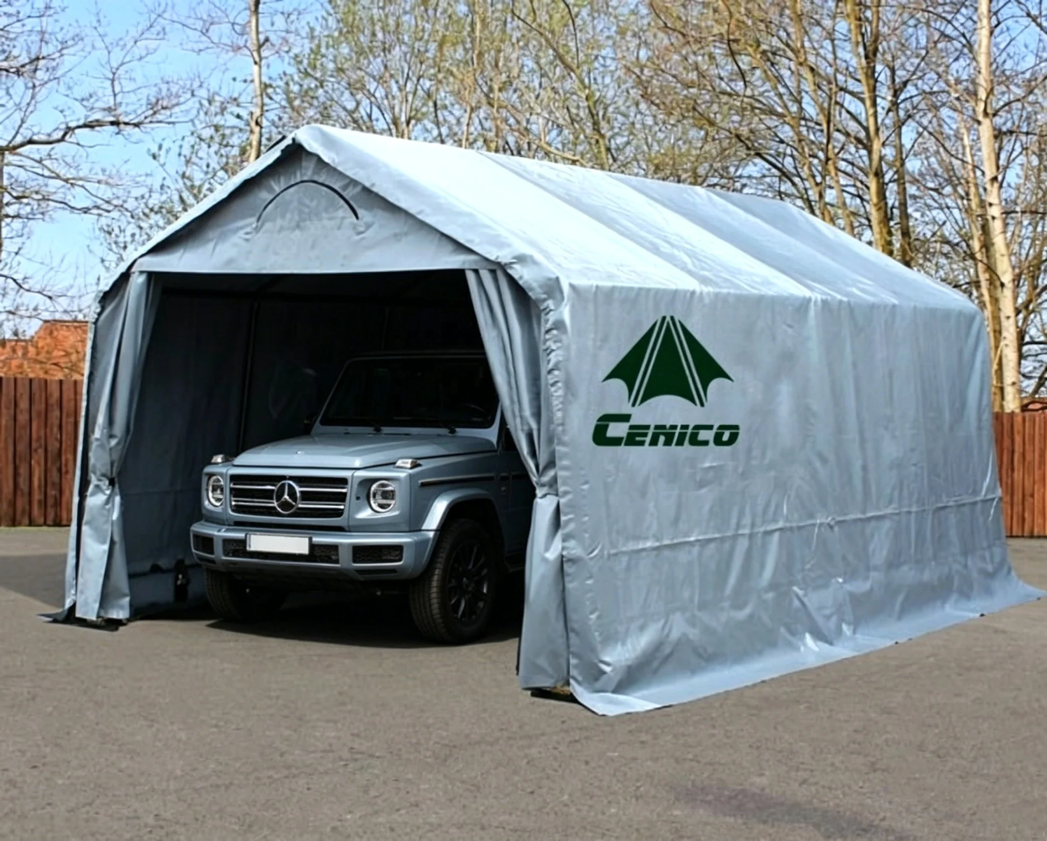 Foldable Car Shelter , Folding UV-resistant & Water -proof Car Tent, Retractable Car Canopy