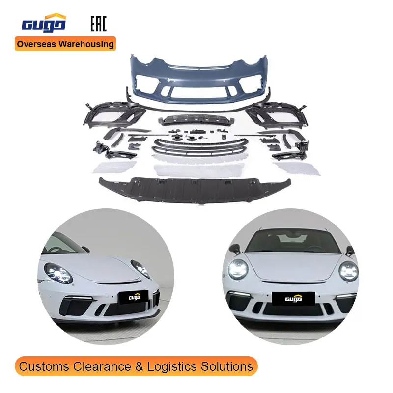 911 Bodykit High-Quality Supplier Automotive Body Kits For Porsche 991.2 GT3 Front Bumper Assembly