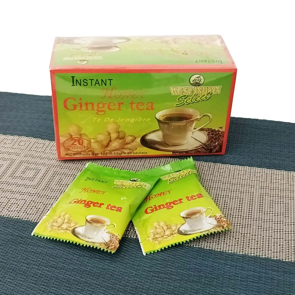 West Indian Ginger Tea Instant Honey Crystals | 20 Sachets Caffeine Free