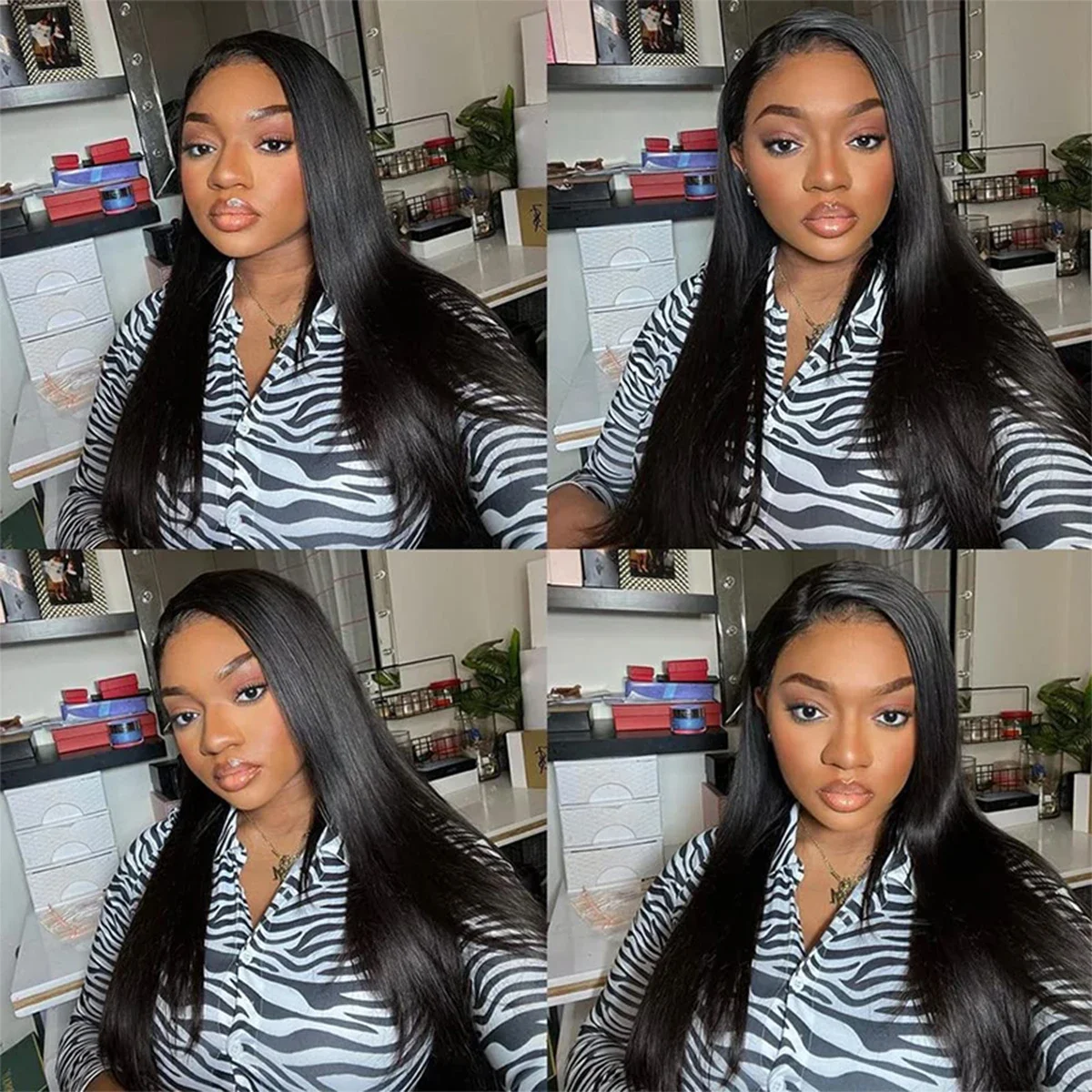Natürliche Glatte Clip In Extensions Aus 100% Echthaar Remy_voghion.com