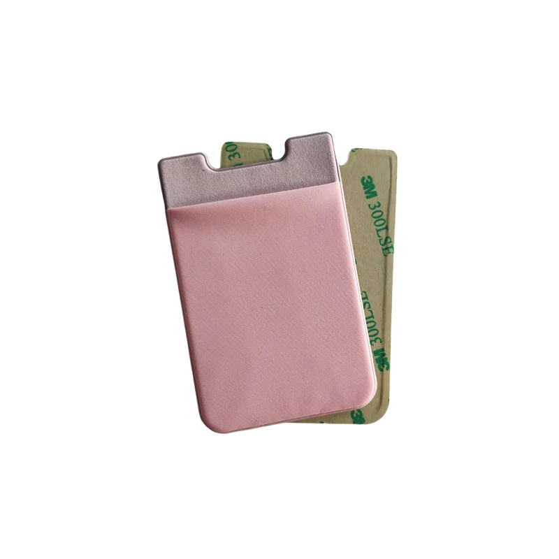 Поставка с завода, держатель для карт из лайкры, наклейка для телефона с клеем 3 м, украшение для телефона, задний карман, быстрая доставка, держатель для удостоверения личности