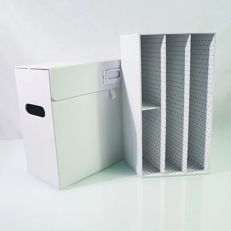 Экологичный многофункциональный Настольный Органайзер складной стационарный держатель на заказ Новый Дизайн Картонный Настольный Органайзер