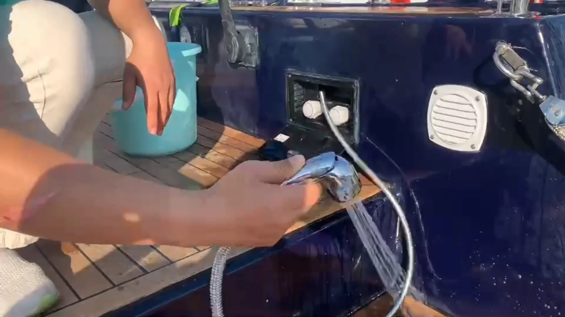 Motorhome Accessories External Shower Rv Shower Box With Lock Outdoor