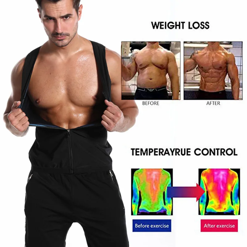 Men's Neoprene Sauna Suit for Weight Loss Customized