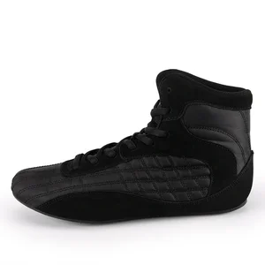 New Style Men's Professional Wrestling Gear Oem Wrestling Shoes Boots From Shoe Factory  Boxing Shoes Breathable for Men