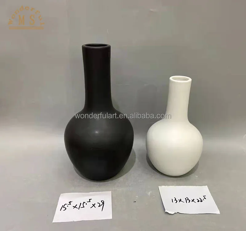 Matte Ceramic Flower Vase Unique Ceramic Indoor High Quality Planter Pots for Home Decoration
