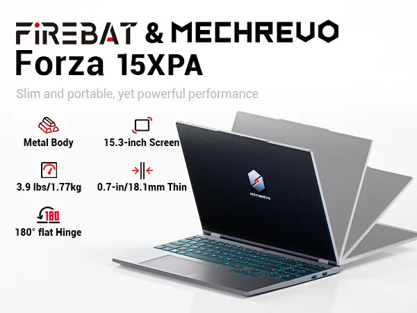 Brand New Mechrevo Gaming Laptop Forza 15X Pro AMD R7 H255 32GB+