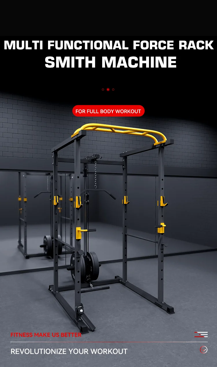 Okpro Store Rack OKPRO Smith Machine - Durable Power Rack for Strength Training