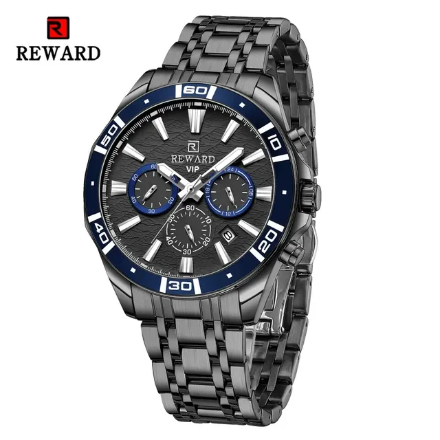REWARD 81134 Fashion Model Luxury Man Wristwatch Shock Resistant Waterproof Sports Business Luxury Quartz Watches for Men Gifts