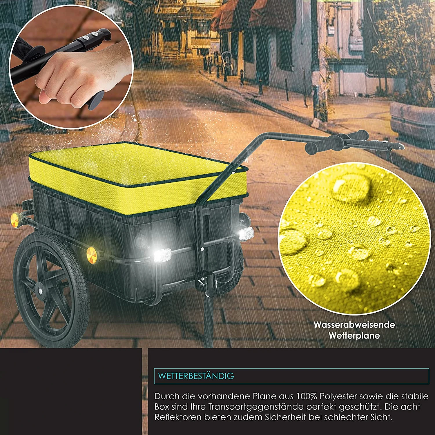 Маленький велосипед грузовой прицеп трейлер для кемпера груза открытый