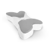 Blanc et gris