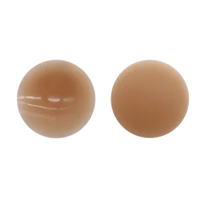 Solid Reusable Silicone Pasties Bra Underwear Accessories Self-Adhesive Invisible Breast Petals Matt Push-up Nipple Covers