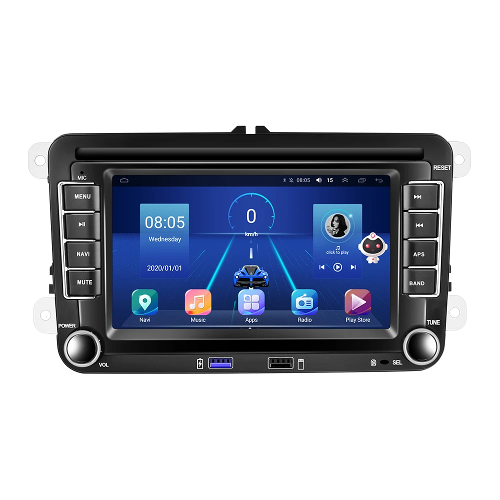 definitief Caroline straal Wholesale 2 Din Android 10 Car Radio 9 Inch 4+64GB 8 Core IPS Touch Screen  AI Voice Android Auto Carplay Hi-Res GPS For VW/Golf From m.alibaba.com