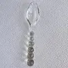 Transparent glass bead spoon