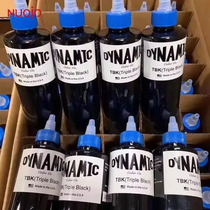 Оптовая Продажа Профессиональные черные TBK тройные чернила для татуировки белые динамические пигменты тела