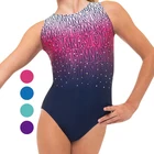 Normzl Custom Multicolor Sublimated Printing Performance Leotards Girls Gymnastics wear