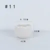 11 small eggshell bottles