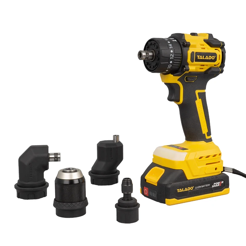 Drill Boss Crown Electric Cordless Mini Impact Drill 72SJDL Rotary Hammer  Drill for Racket Machine Boss Pro Hammer SJDLD Mini