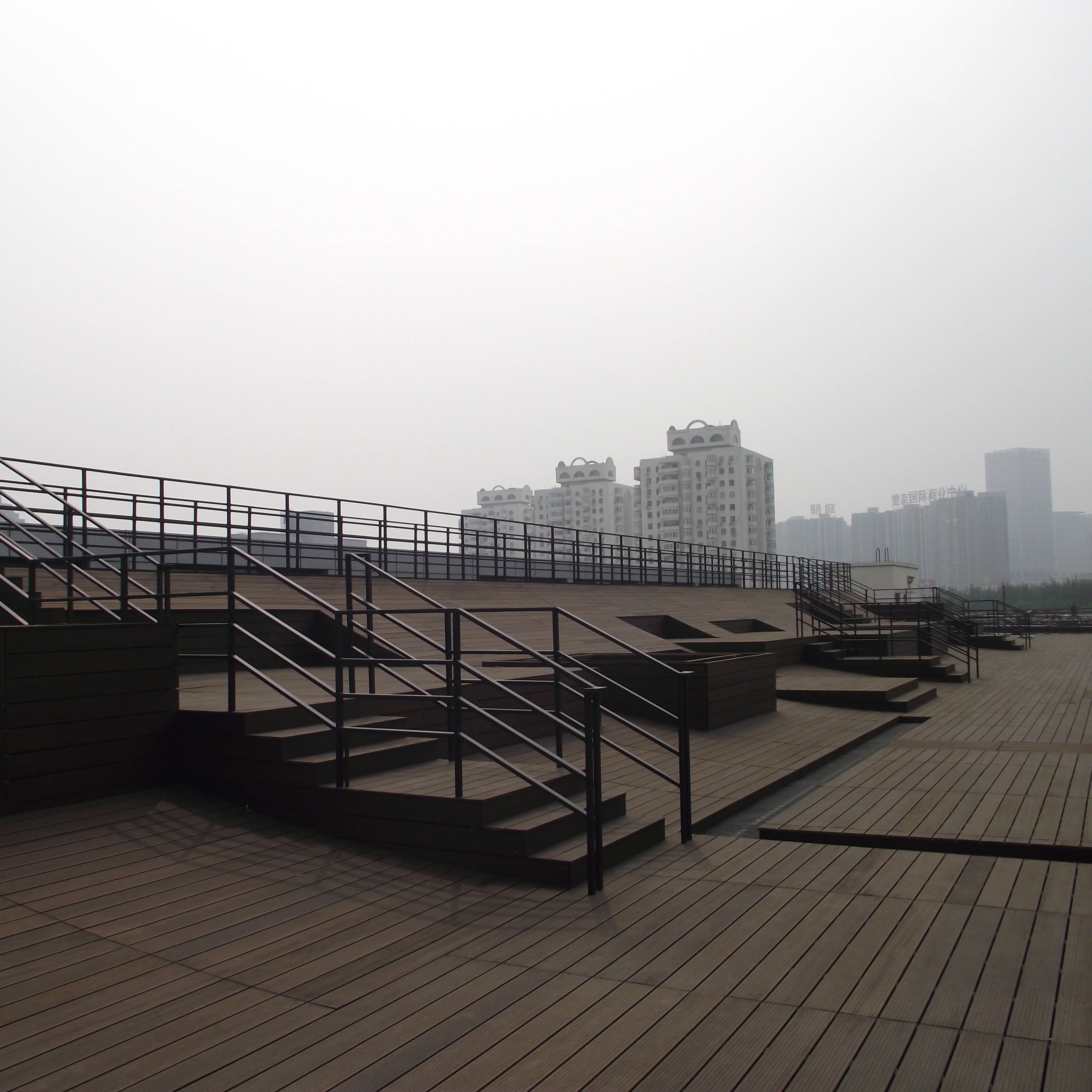 Экологически чистый бамбуковый настил с тиснением карбонизированный композитный наружная смотровая