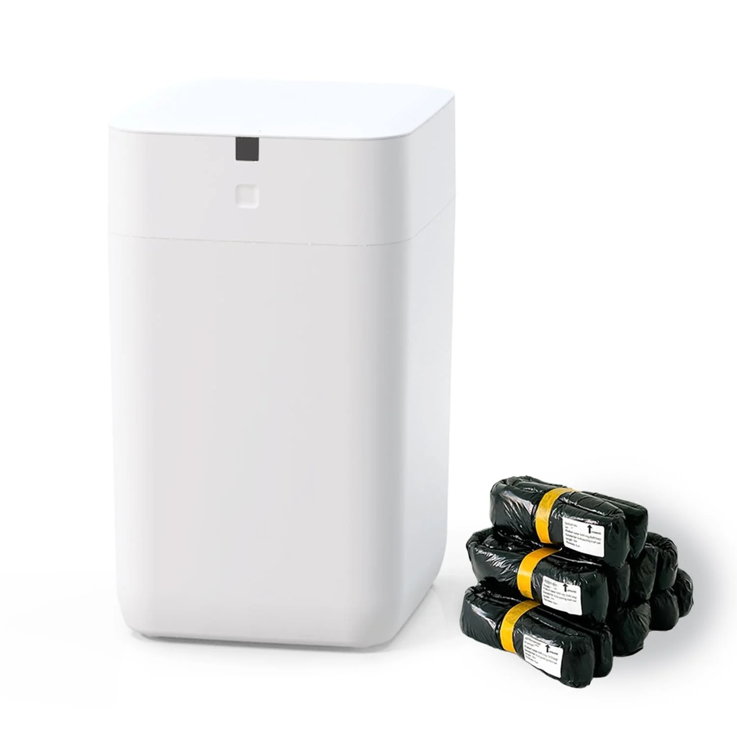 Automatic Trash Can, 4 Gallon Self Sealing and Self-Changing Smart Trash Can