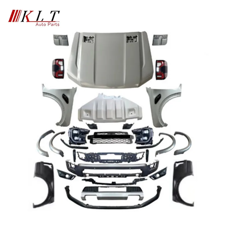 Klt Body Kit Car Bumpers For Ford Ranger 20122021 T6 T7 T8 Upgrade