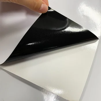 Black Glue Printable Vinyl Roll Long-term Removable Adesivo Vinil ...