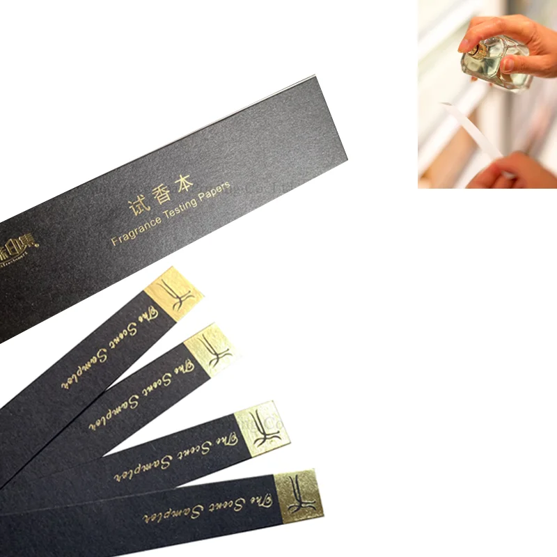 Тестер для духов, импортная бумага для тестирования имитации лака, карточка для тестирования духов, карточка для тестирования духов