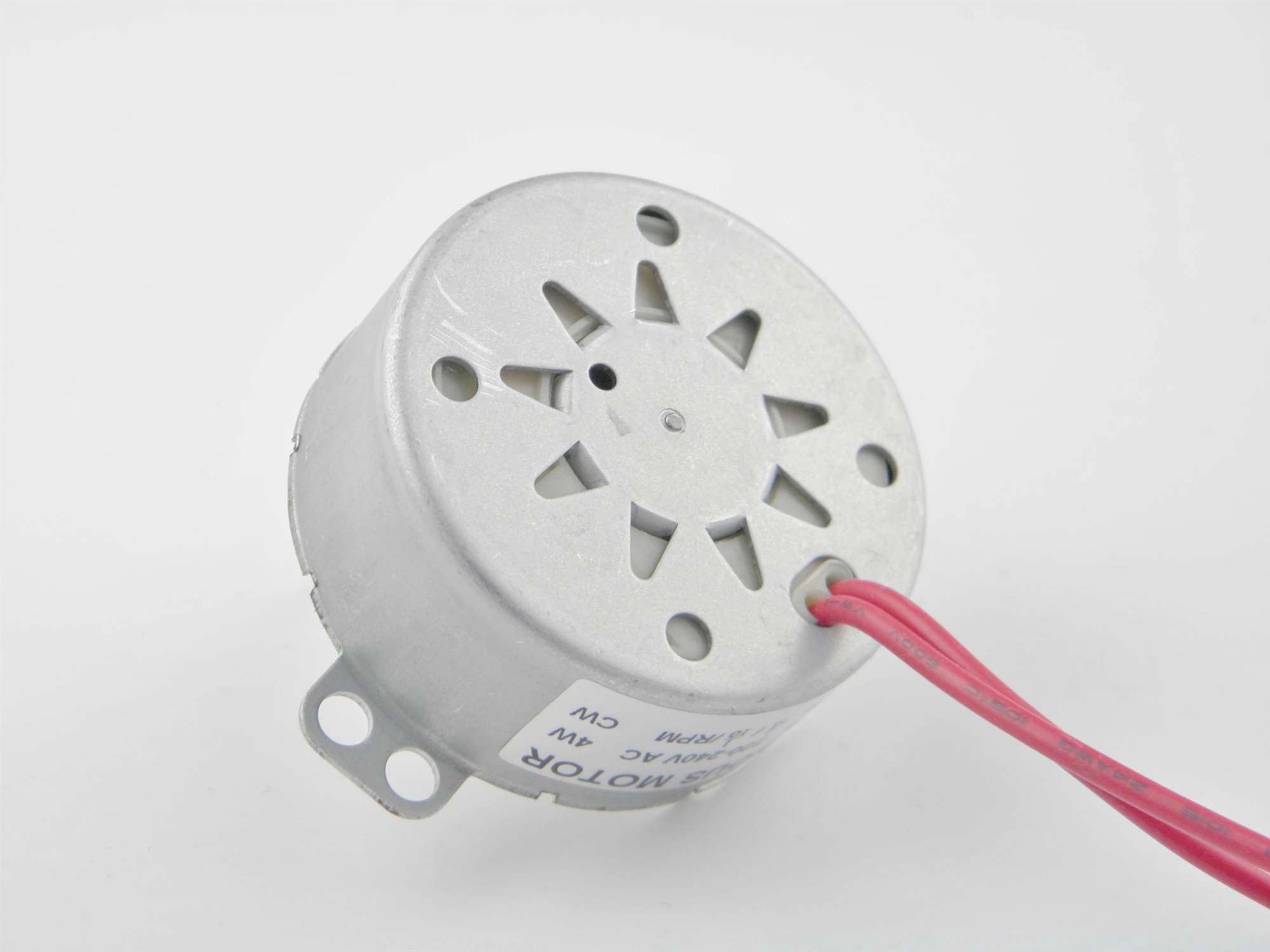 Aexit Synchronmotor 220-240V AC – 0,8-1 U/min, 7 Mm Welle, 4W, CW/CCW, Für Modelle, DIY-Projekte, 49 Mm Durchmesser