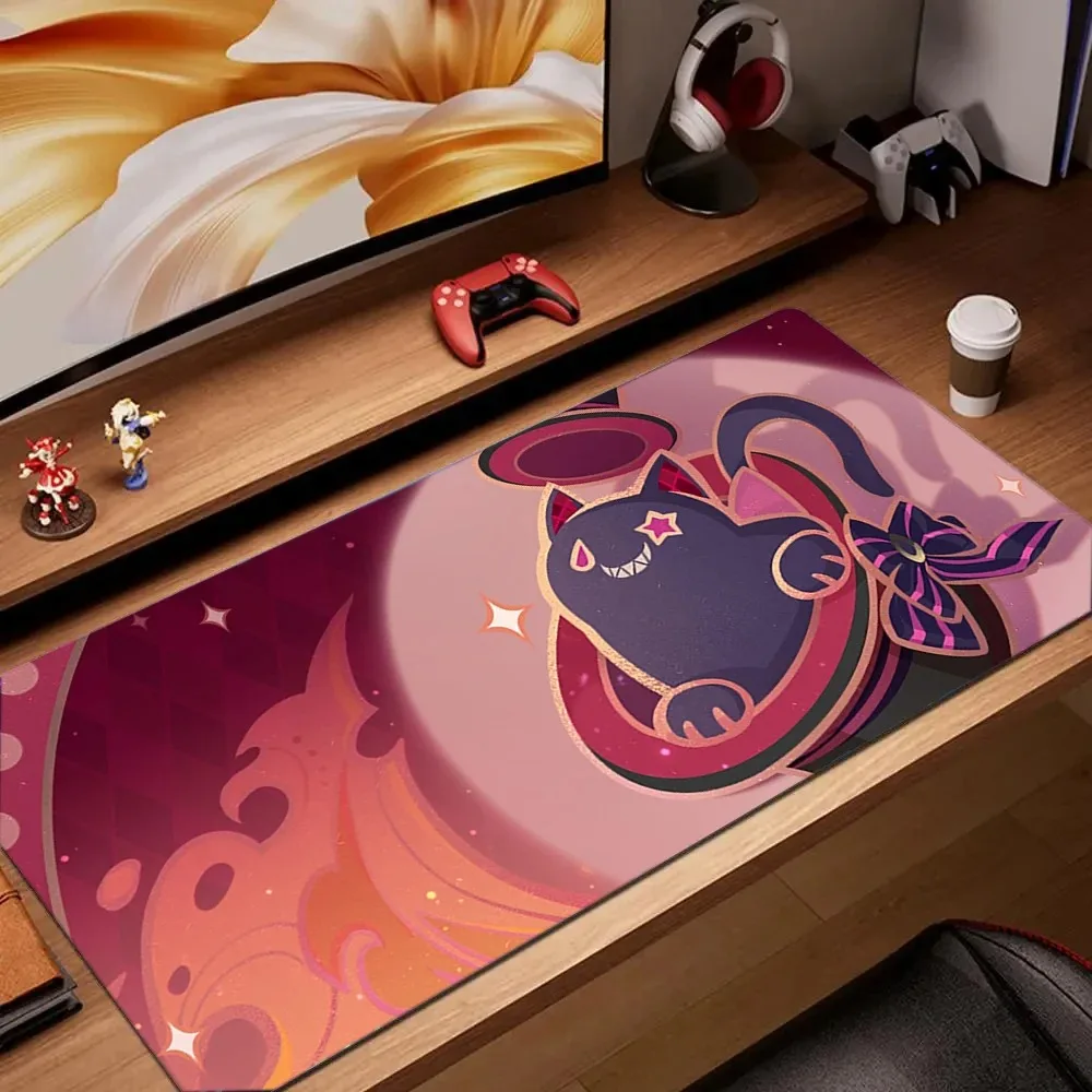 Genshin Impact Character Pattern Stylish Cool PC Gaming Mouse Pads Gamer Mats Teclado Pa aperçu 37