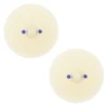 Copricapezzoli Beige Chiaro con Strass Blu